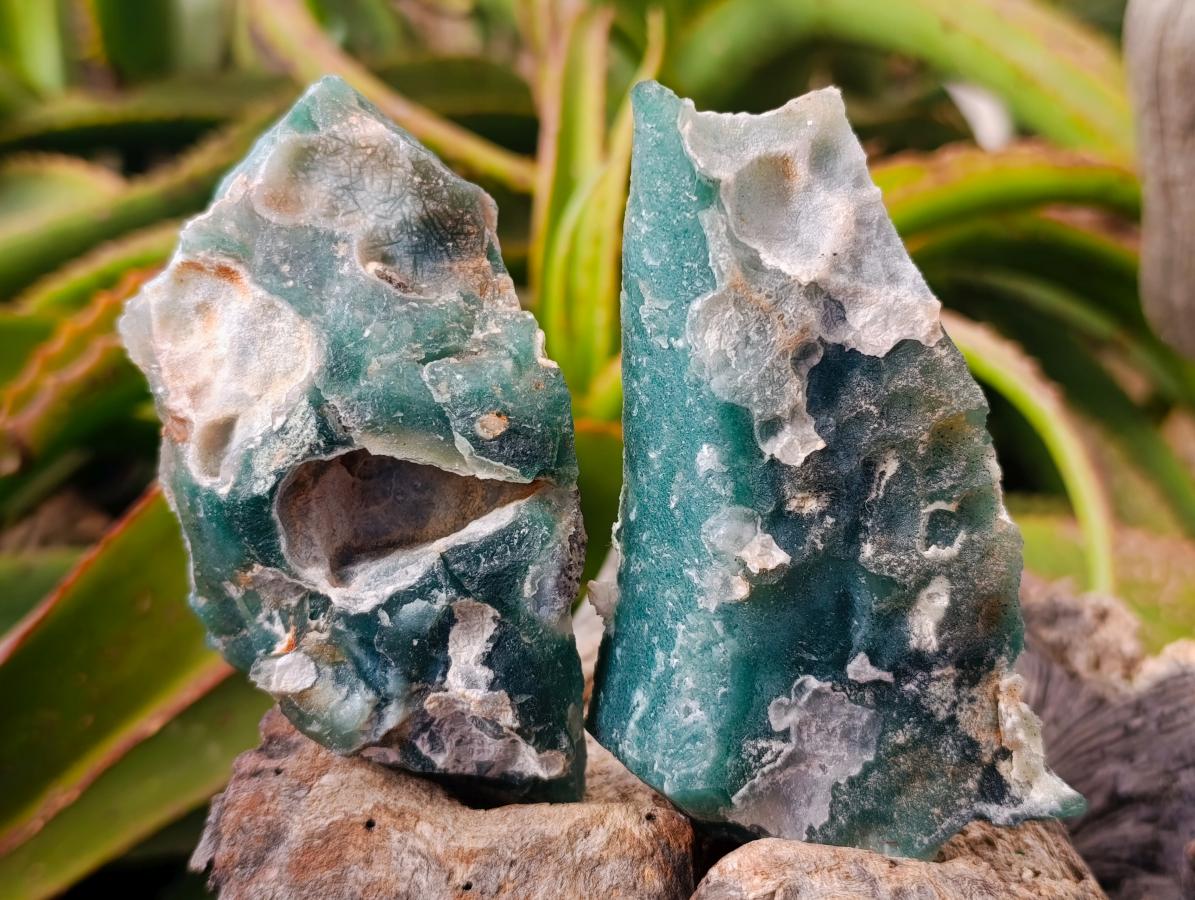 Natural Mtorolite Chrysoprase Cutting Material x 12 From Mutorashanga, Zimbabwe - Toprock Gemstones and Minerals 