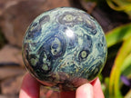 Polished Stromatolite Spheres x 6 From Katsepy, Madagascar - Toprock Gemstones and Minerals 