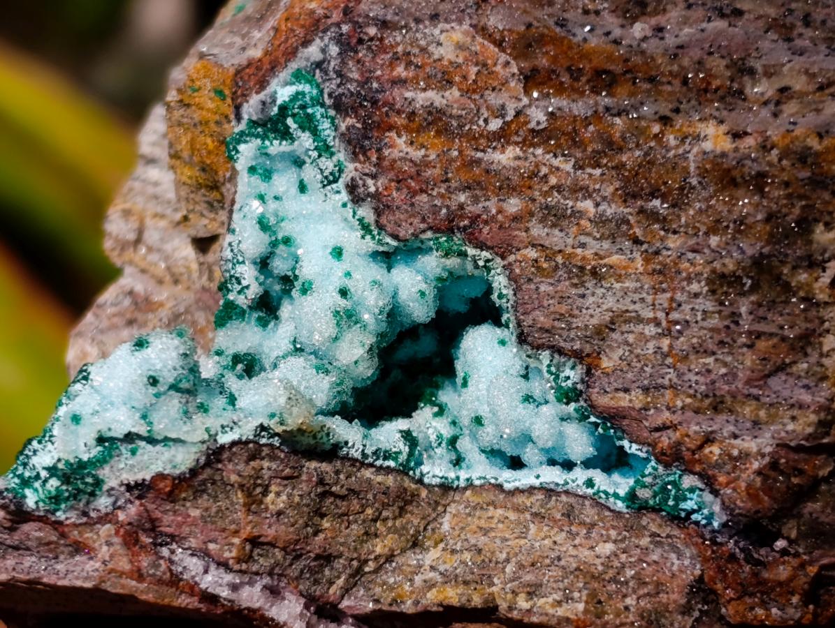 Natural Botryoidal Chrysocolla and Malachite Pseudomorph Specimens x 6 From Kolwezi, Congo - Toprock Gemstones and Minerals 