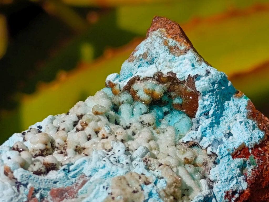 Natural Botryoidal Chrysocolla and Malachite Pseudomorph Specimens x 6 From Kolwezi, Congo - Toprock Gemstones and Minerals 