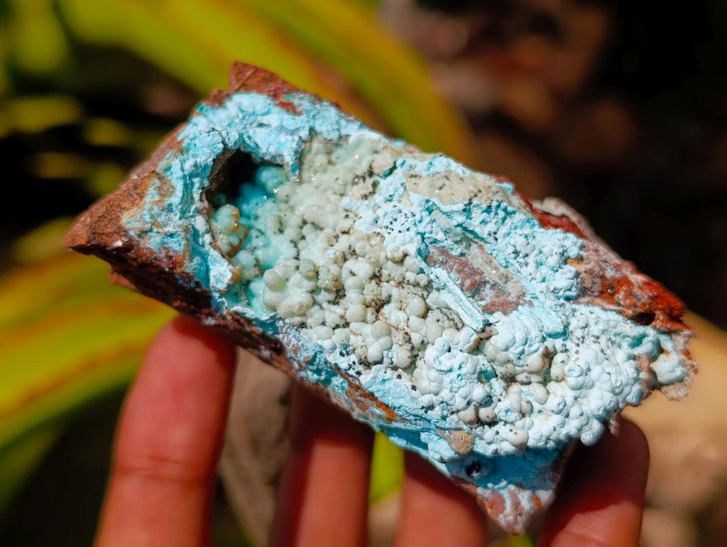 Natural Botryoidal Chrysocolla and Malachite Pseudomorph Specimens x 6 From Kolwezi, Congo - Toprock Gemstones and Minerals 