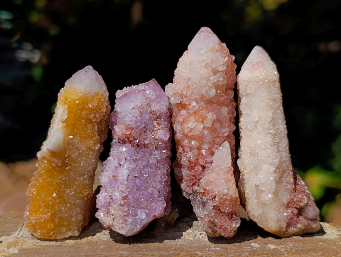 Natural Mixed Spirit Quartz Crystals and Clusters x 53 From Boekenhouthoek, South Africa - Toprock Gemstones and Minerals 