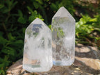 Polished Clear Quartz Crystal Points x 12 From Madagascar - Toprock Gemstones and Minerals 