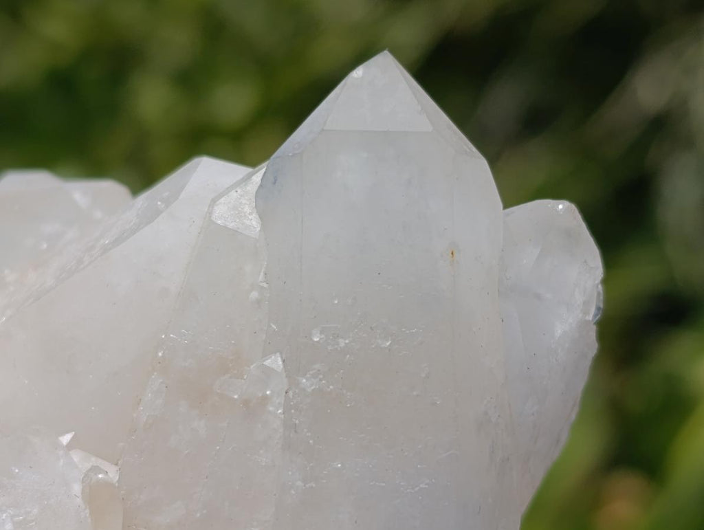 Natural Clear Quartz Crystal Clusters x 3 From Madagascar - Toprock Gemstones and Minerals 