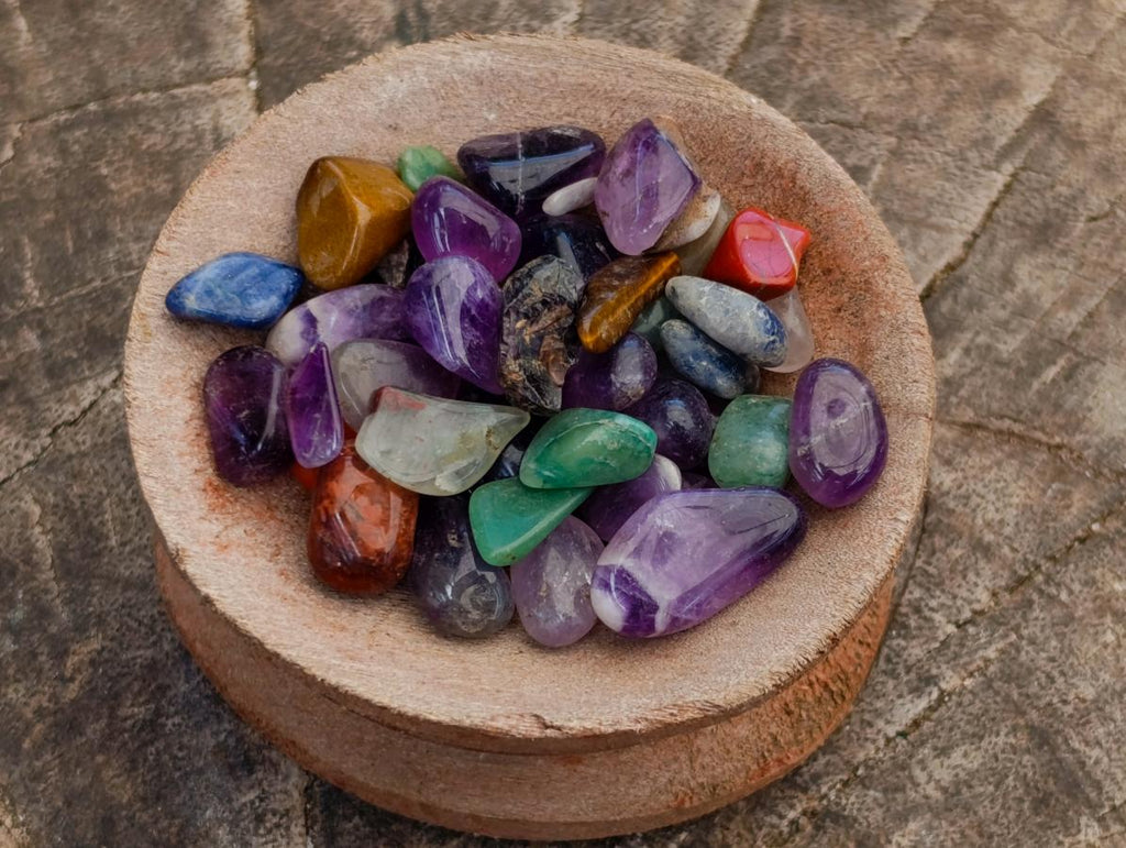 Polished Mixed Mini Tumbled Stones x 6 From Southern Africa - Toprock Gemstones and Minerals 
