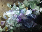 Natural Watermelon Fluorite Cobbed Specimens x 2.87 Kg  From Uis, Namibia - Toprock Gemstones and Minerals 