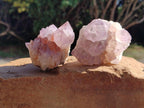 Natural Amethyst Spirit Quartz Clusters x 12 From Boekenhouthoek, South Africa - Toprock Gemstones and Minerals 