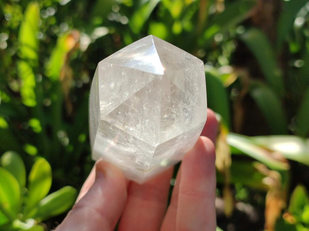 Polished Clear Quartz Dispaly Crystals x 3 From Madagascar - Toprock Gemstones and Minerals 