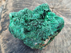 Natural Silky Malachite Specimens x 3 From Kasompe, Congo - Toprock Gemstones and Minerals 