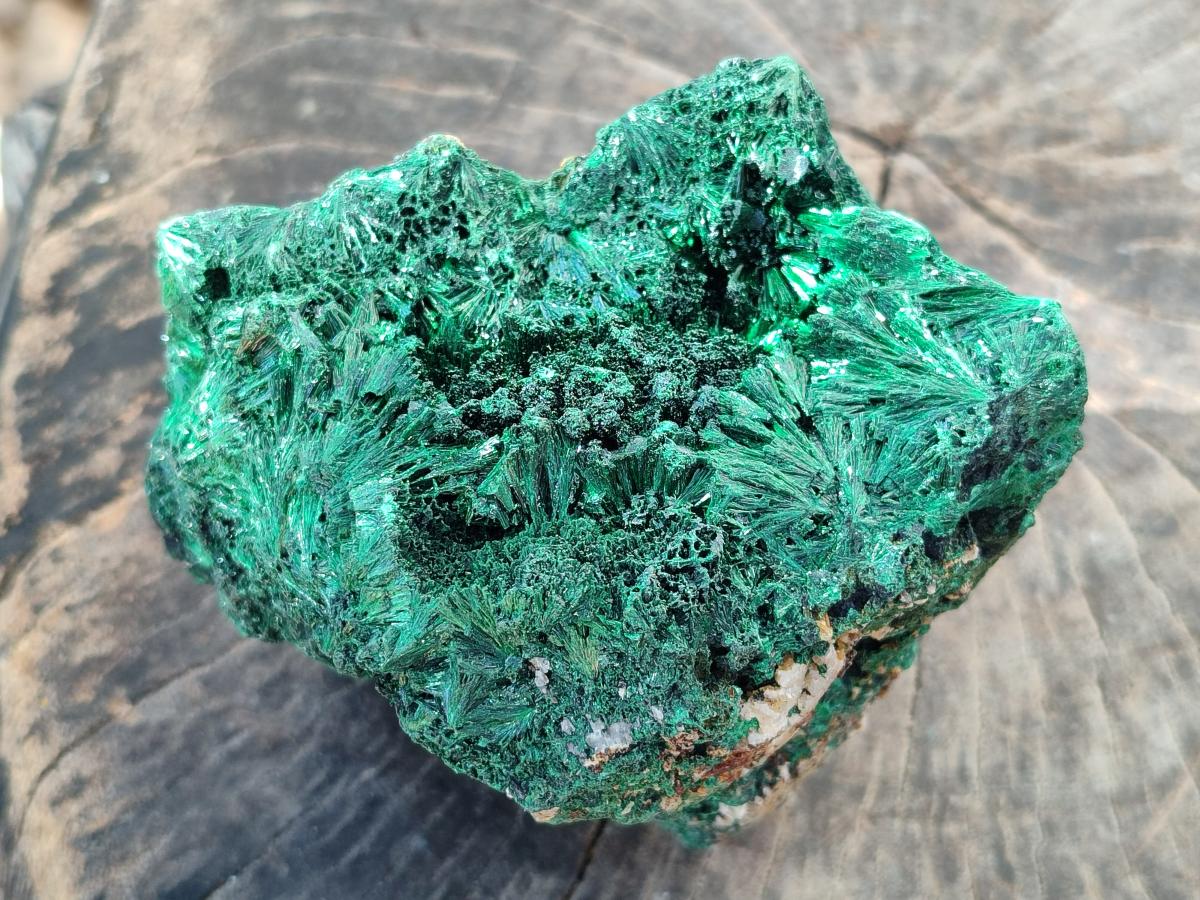 Natural Silky Malachite Specimens x 3 From Kasompe, Congo - Toprock Gemstones and Minerals 