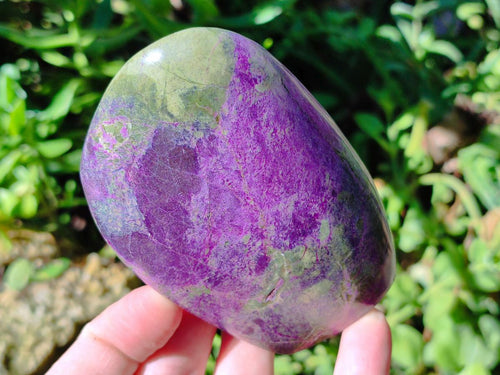 Polished Stichtite Standing Free Forms x 4 From Barberton, South Africa - Toprock Gemstones and Minerals 