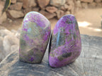 Polished Stichtite Standing Free Forms x 4 From Barberton, South Africa - Toprock Gemstones and Minerals 