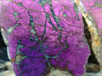 Polished On One Side Metallic Purpurite Specimens x 3 From Erongo Namibia - Toprock Gemstones and Minerals 