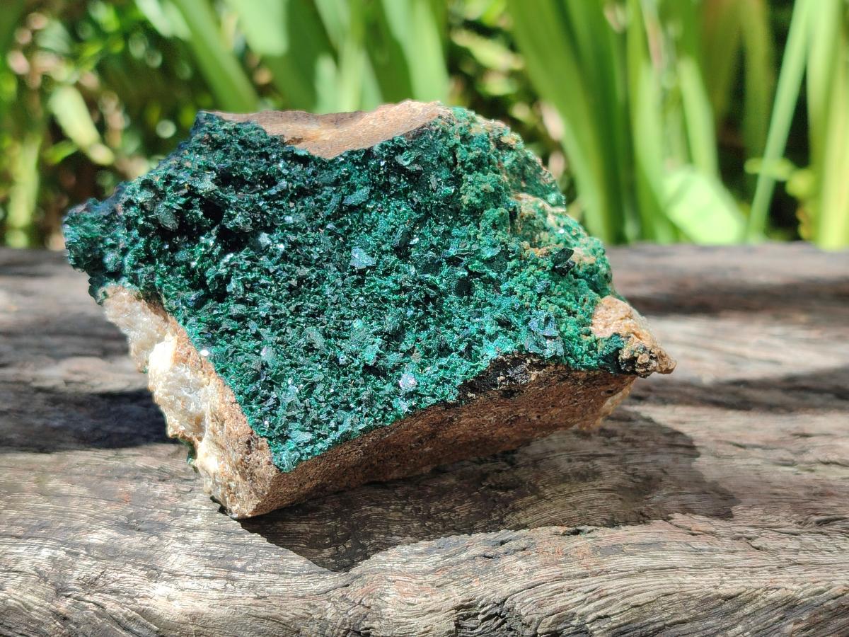 Natural Crystalline Malachite Specimens x 2 From Tenke Fungurume, Congo - Toprock Gemstones and Minerals 