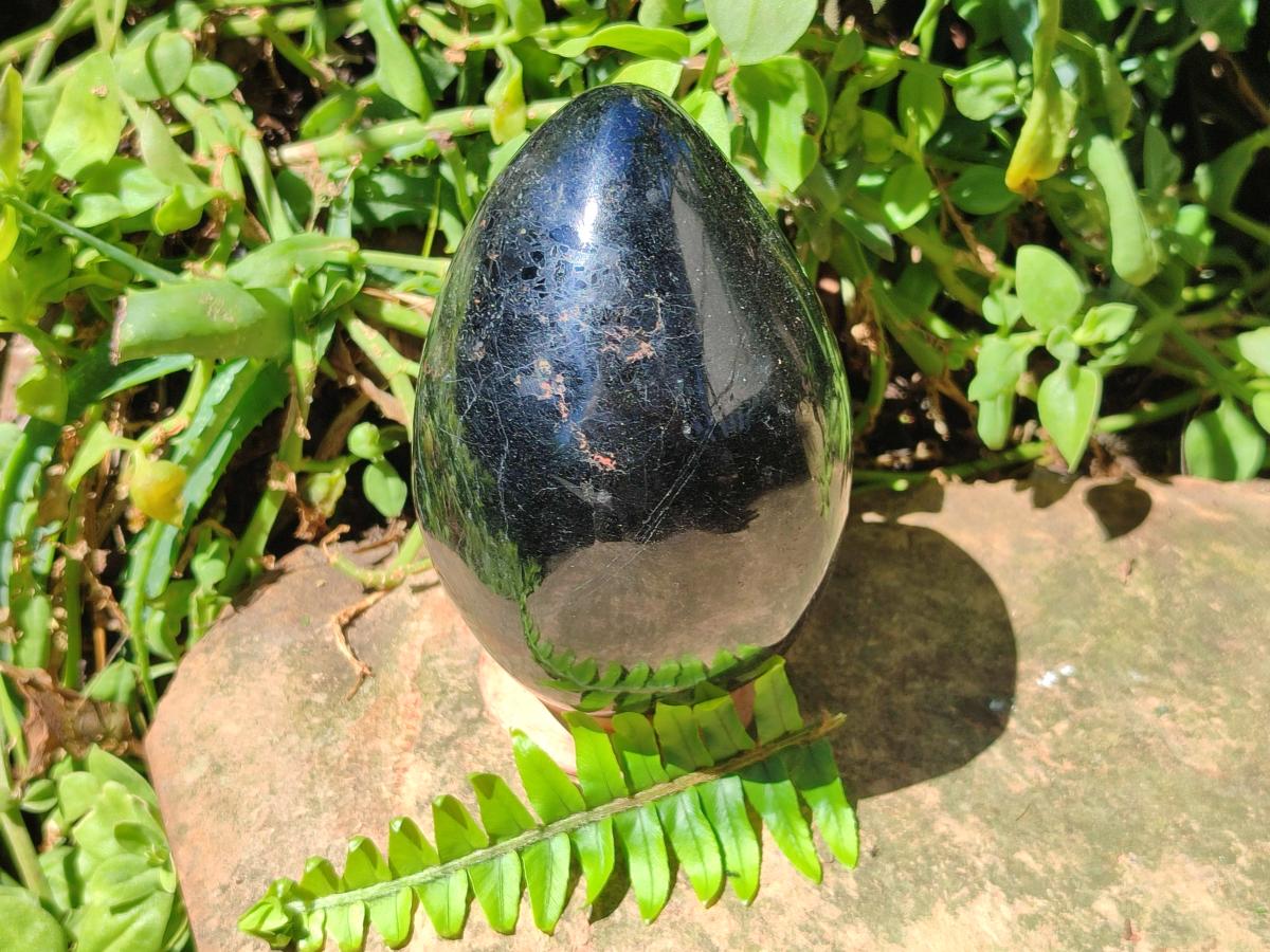 Polished Large Black Tourmaline Standing Free Form x 1 From Madagascar - Toprock Gemstones and Minerals 