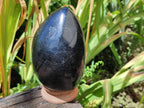 Polished Large Black Tourmaline Standing Free Form x 1 From Madagascar - Toprock Gemstones and Minerals 
