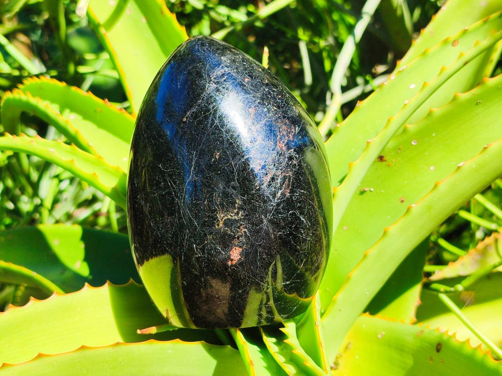 Polished Large Black Tourmaline Standing Free Form x 1 From Madagascar - Toprock Gemstones and Minerals 