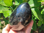 Polished Large Black Tourmaline Standing Free Form x 1 From Madagascar - Toprock Gemstones and Minerals 