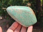 Polished Amazonite Standing Free Forms x 12 From Zimbabwe - Toprock Gemstones and Minerals 