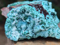 Natural Drusy Coated Chrysocolla with Malachite Pseudomorph Specimens x 3 From Lupoto Mine, Congo - Toprock Gemstones and Minerals 
