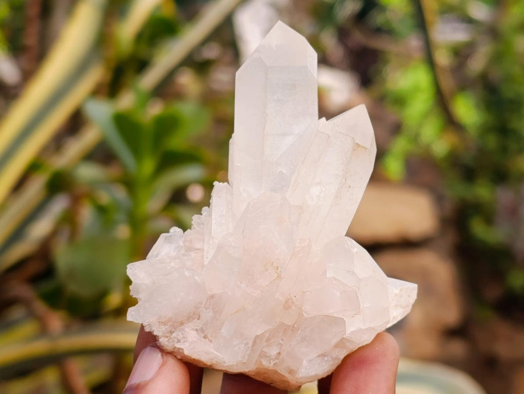 Natural Clear Quartz Crystals and Clusters x 35 From Madagascar - Toprock Gemstones and Minerals 