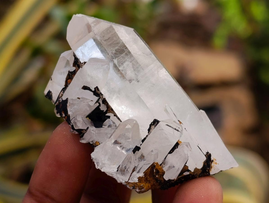 Natural Clear Quartz Crystals and Clusters x 35 From Madagascar - Toprock Gemstones and Minerals 