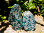 Polished Emerald Mica 'Mutokolite' Standing Free Forms x 12 From Mutoko, Zimbabwe - Toprock Gemstones and Minerals 