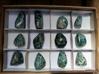 Polished Emerald Mica 'Mutokolite' Standing Free Forms x 12 From Mutoko, Zimbabwe - Toprock Gemstones and Minerals 