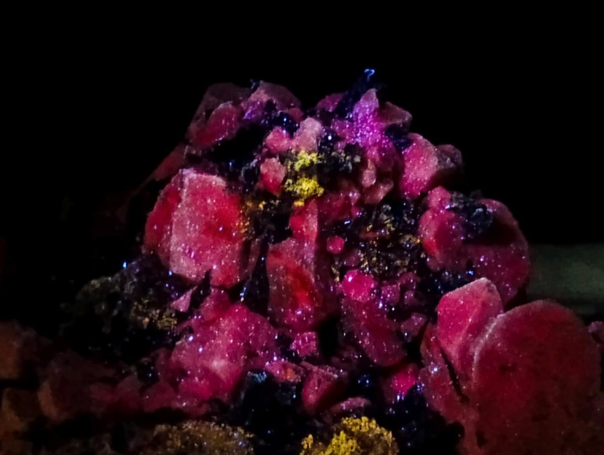 Natural Large Feldspar with Aegirine Crystal x 1 From Zomba, Malawi