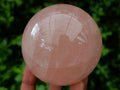 Polished Gemmy Star Rose Quartz Spheres x 4 From Madagascar