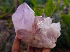 Natural Jacaranda Amethyst Clusters x 4 From Mumbwa, Zambia