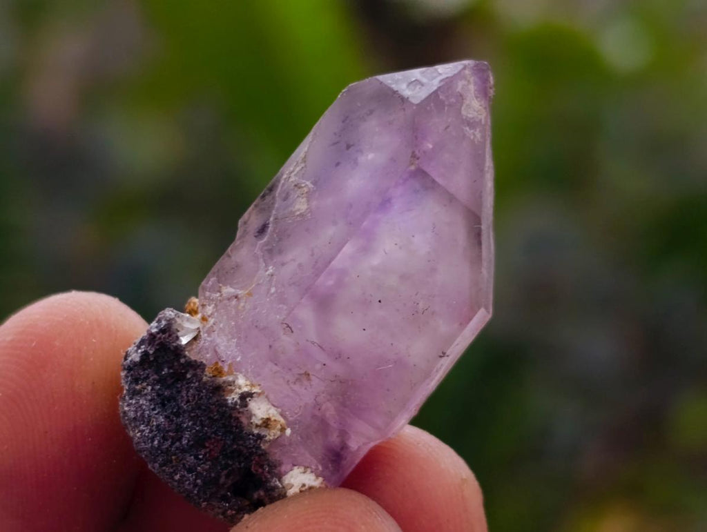 Natural Smokey Chiredzi Amethyst Single Jewellery Crystals x 70 From Chiredzi, Zimbabwe - Toprock Gemstones and Minerals 