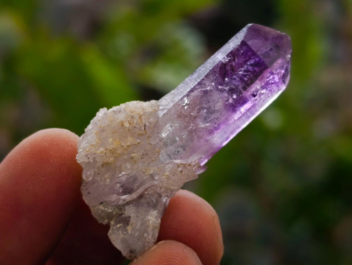 Natural Smokey Chiredzi Amethyst Single Jewellery Crystals x 70 From Chiredzi, Zimbabwe - Toprock Gemstones and Minerals 
