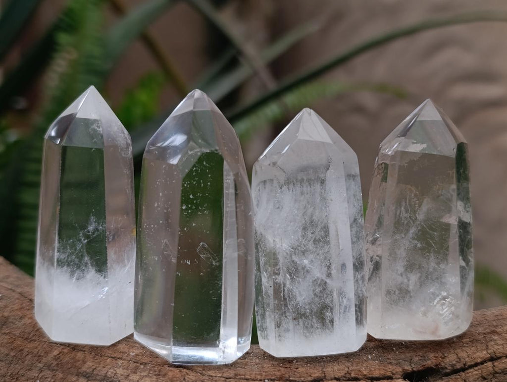 Polished Clear Quartz Crystal Points x 24 From Madagascar - Toprock Gemstones and Minerals 