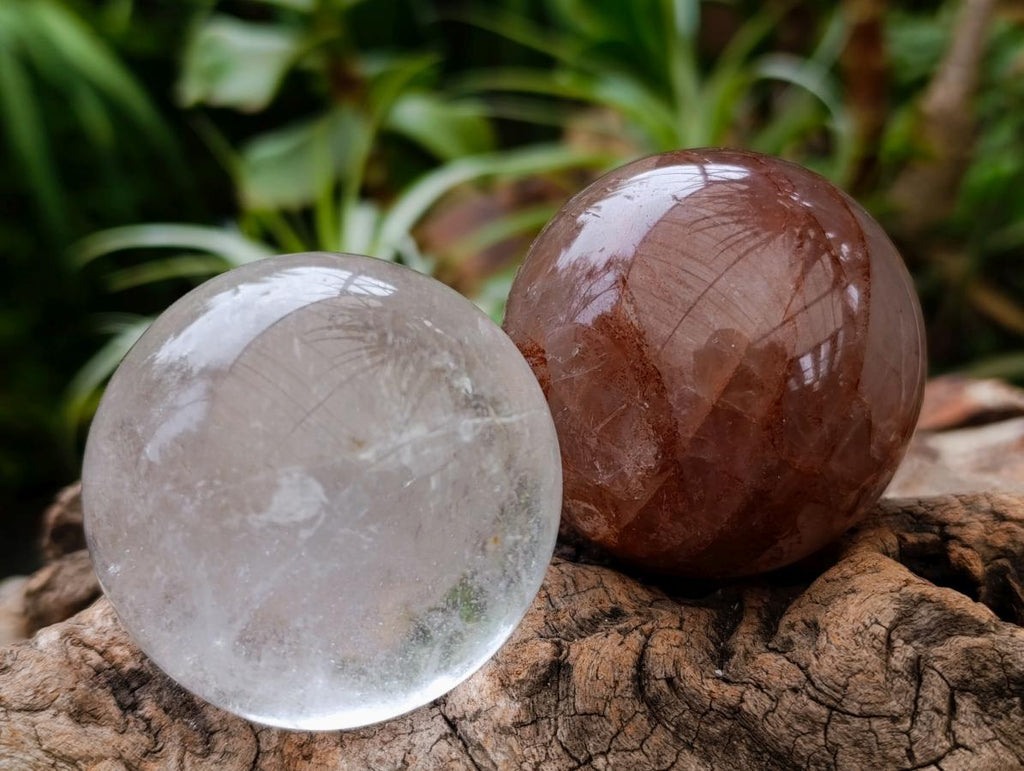 Polished Multi Minerals x 6 From Madagascar - Toprock Gemstones and Minerals 