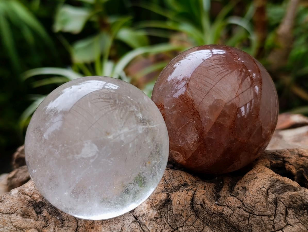 Polished Multi Minerals x 6 From Madagascar - Toprock Gemstones and Minerals 