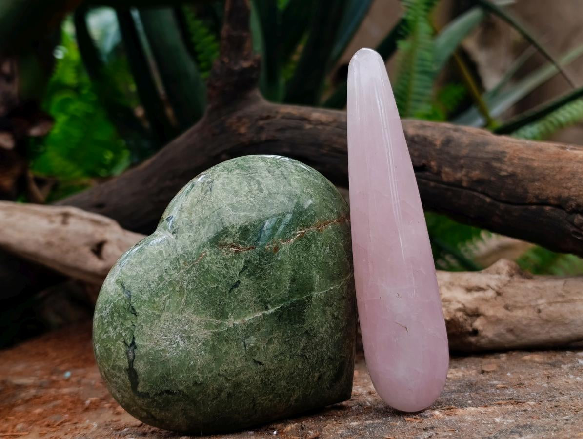 Polished Multi Minerals x 6 From Madagascar - Toprock Gemstones and Minerals 