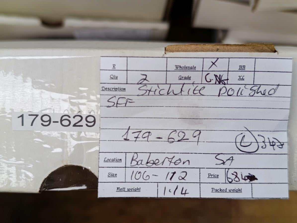 Polished Stichtite Display Crystals x 2 From Barberton, South Africa - Toprock Gemstones and Minerals 