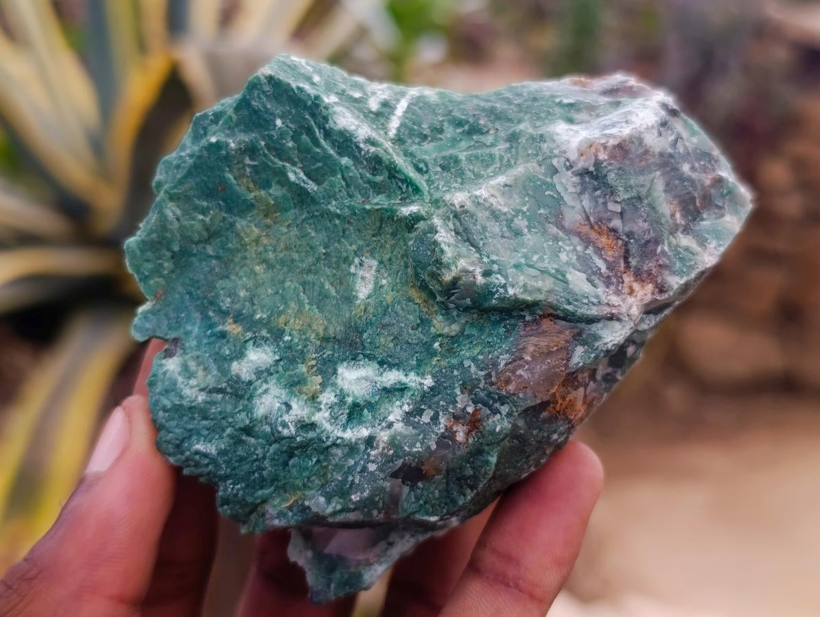 Natural Dark Green Swazi Jade Cobbed Specimens x 12 From Swaziland - Toprock Gemstones and Minerals 