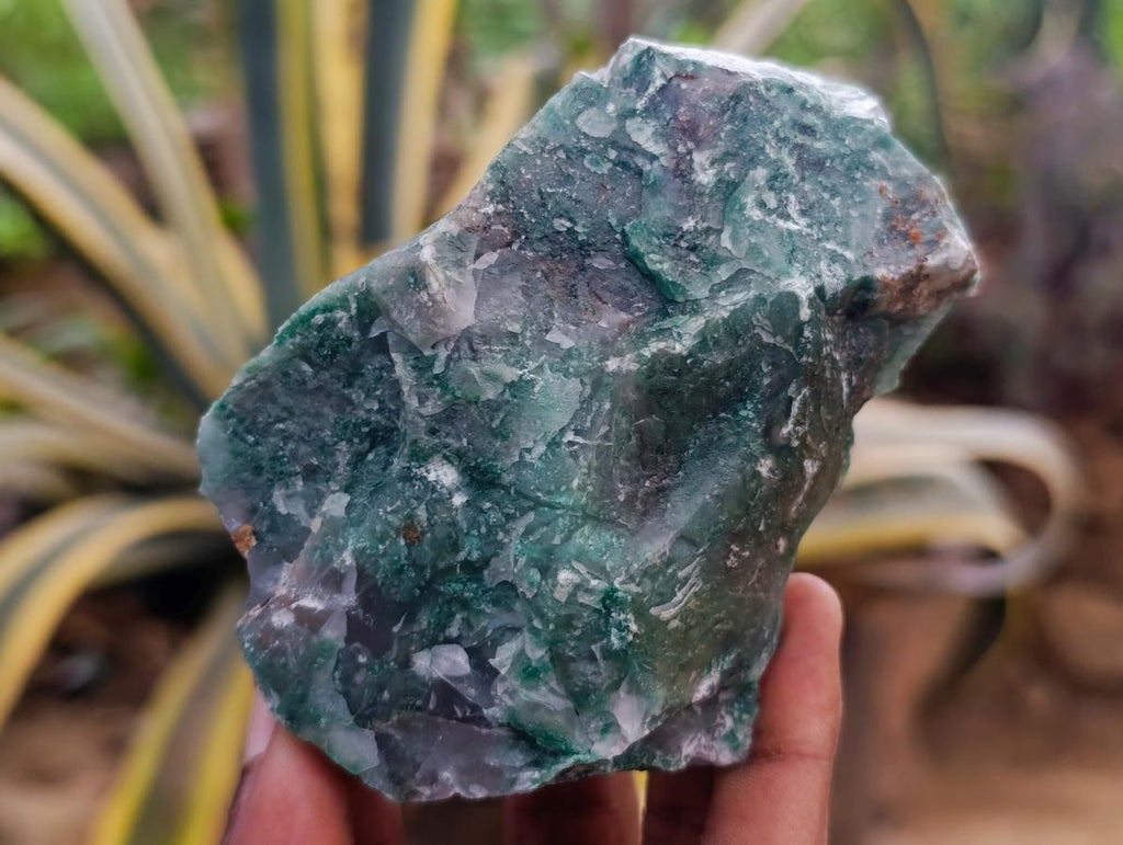 Natural Dark Green Swazi Jade Cobbed Specimens x 12 From Swaziland - Toprock Gemstones and Minerals 
