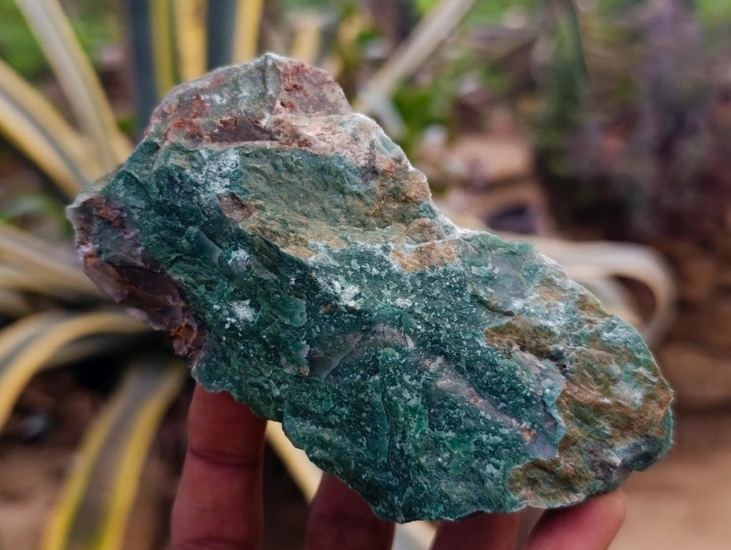 Natural Dark Green Swazi Jade Cobbed Specimens x 12 From Swaziland - Toprock Gemstones and Minerals 