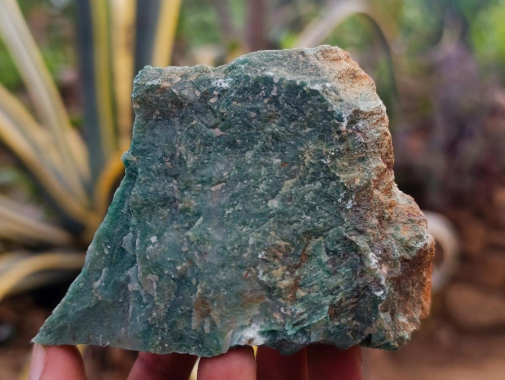 Natural Dark Green Swazi Jade Cobbed Specimens x 12 From Swaziland - Toprock Gemstones and Minerals 