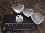 Polished Small Girasol Pearl Quartz Hearts x 35 From Ambatondrazaka, Madagascar - Toprock Gemstones and Minerals 