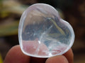 Polished Small Girasol Pearl Quartz Hearts x 35 From Ambatondrazaka, Madagascar - Toprock Gemstones and Minerals 
