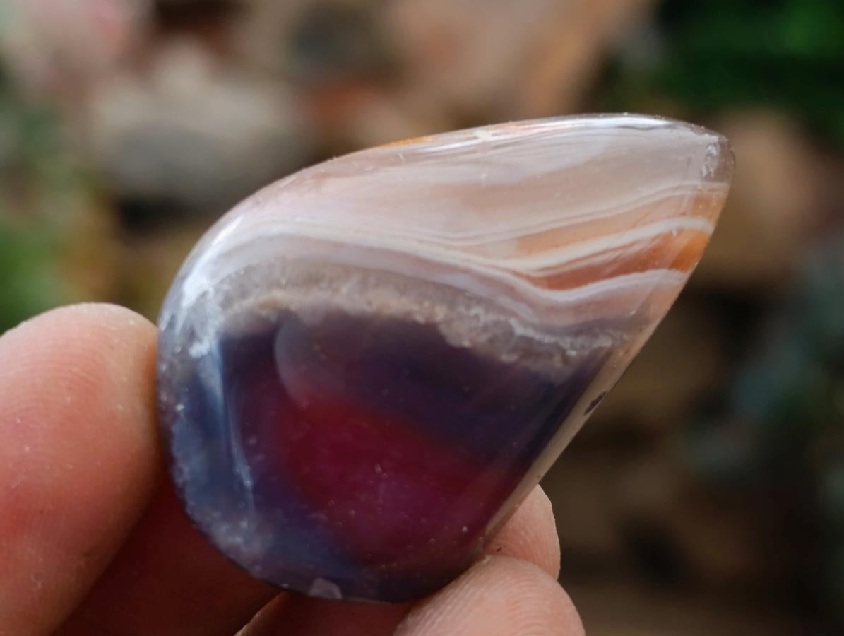 Polished Small Red Shashe River Agate Galet Free Forms x 70 From Shashe River, Zimbabwe - Toprock Gemstones and Minerals 