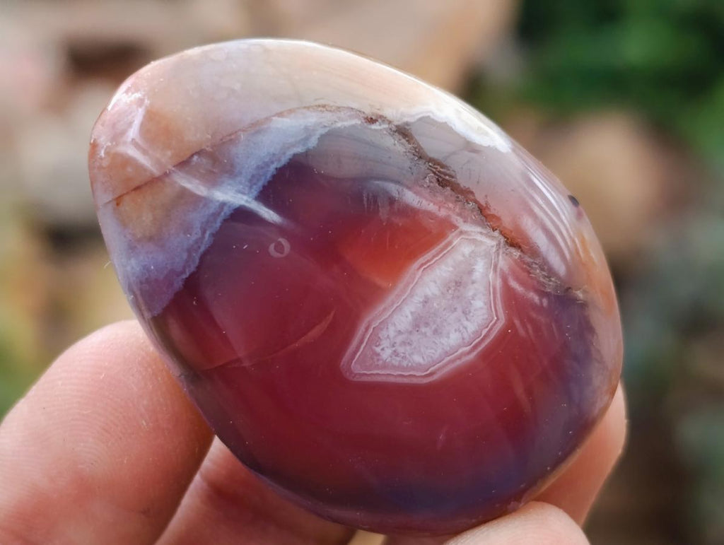 Polished Small Red Shashe River Agate Galet Free Forms x 70 From Shashe River, Zimbabwe - Toprock Gemstones and Minerals 