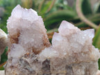 Natural Lilac Fairy Spirit Quartz Clusters x 2 From Boekenhouthoek, South Africa