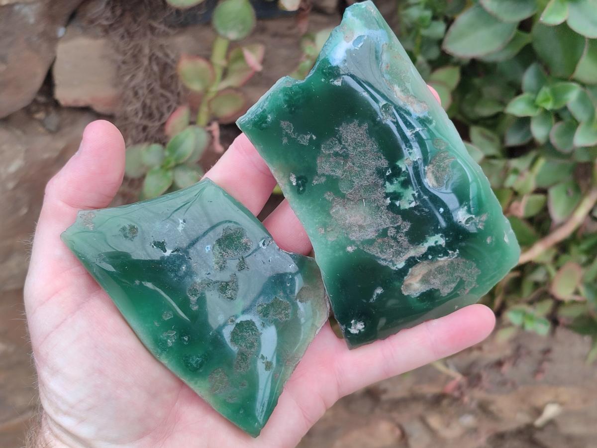 Polished Mtorolite Slices x 6 From Mutorashanga, Zimbabwe - Toprock Gemstones and Minerals 