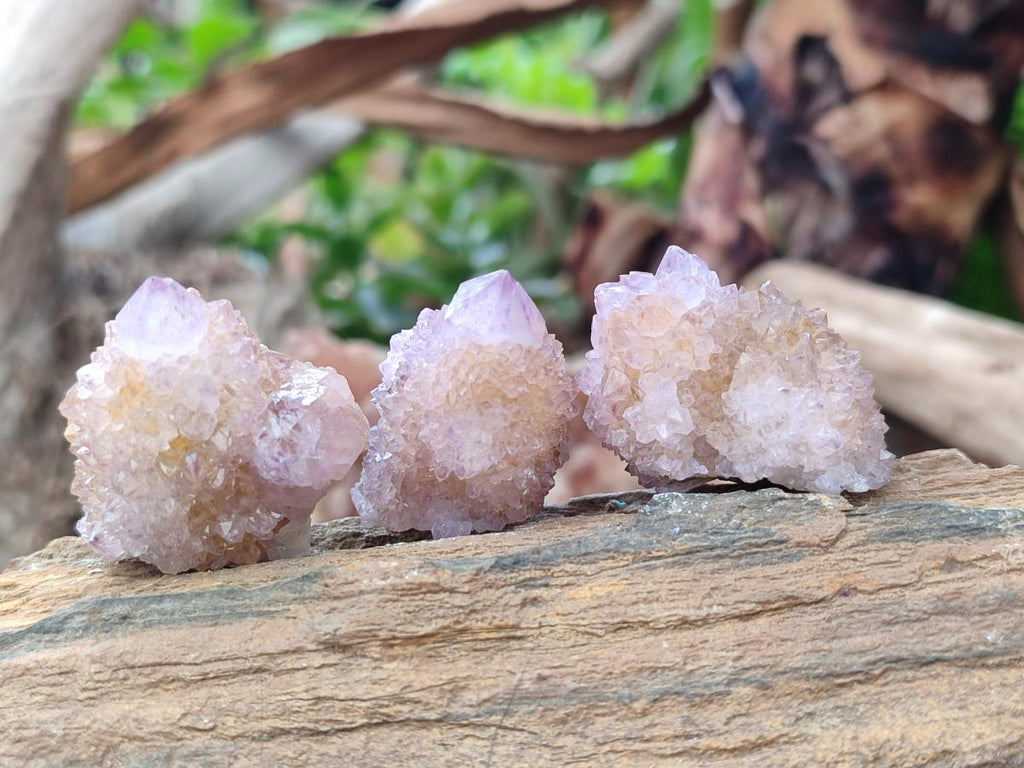 Natural Amethyst Spirit Crystals and Clusters x 24 From Boekenhouthoek, South Africa