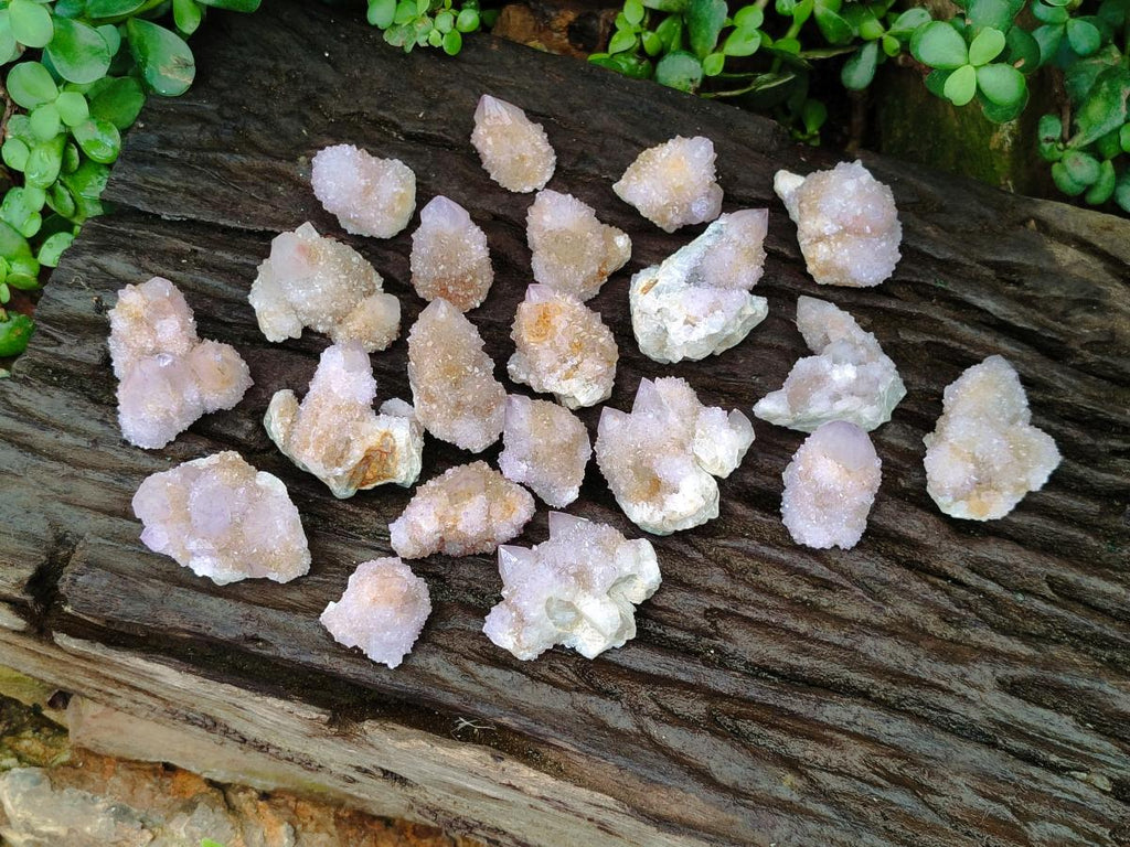 Natural Amethyst Spirit Crystals and Clusters x 24 From Boekenhouthoek, South Africa